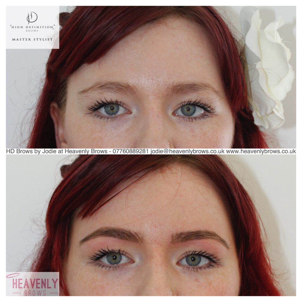 Example of High Definition Brows, by Heavenly Brows.