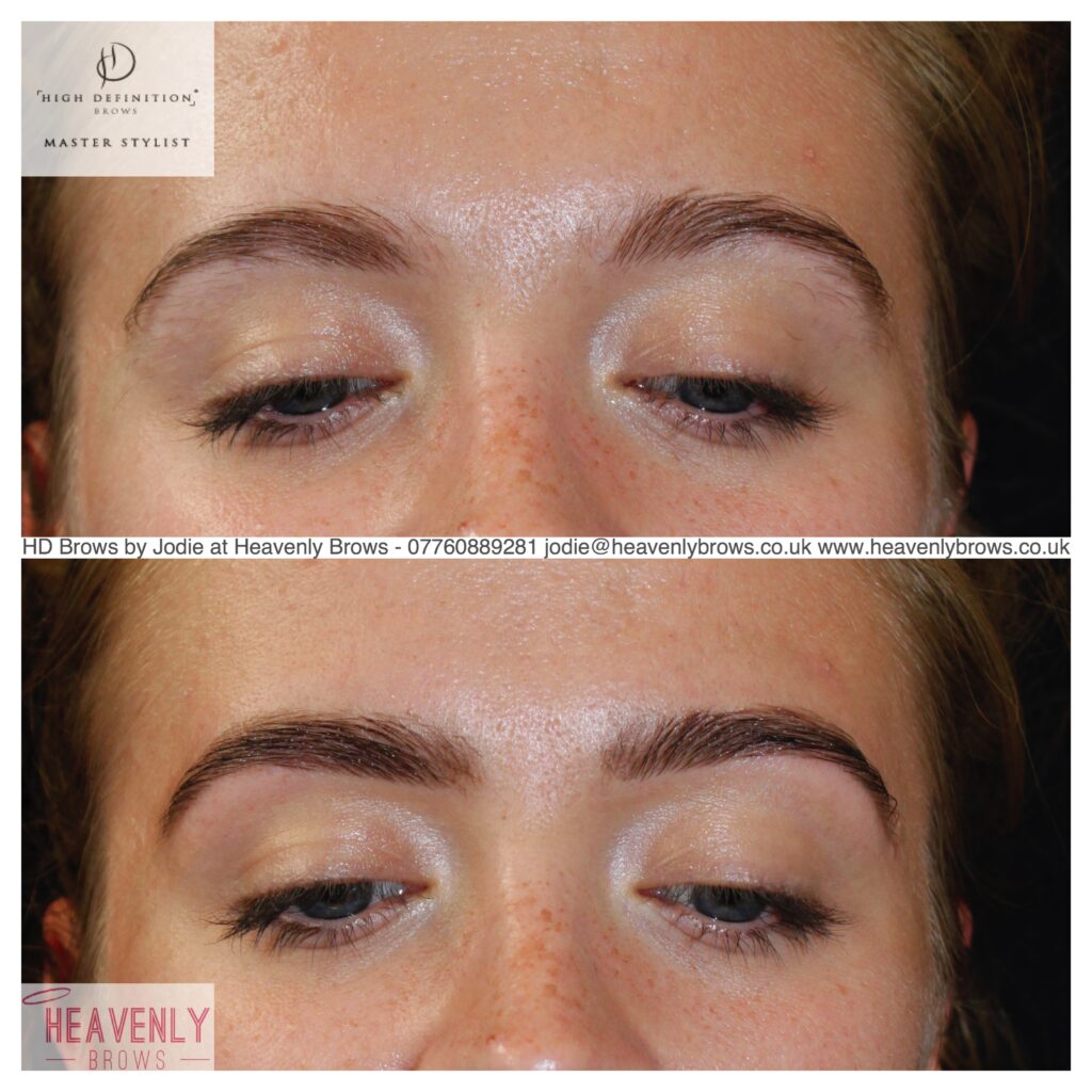 Example of High Definition Brows, by Heavenly Brows.