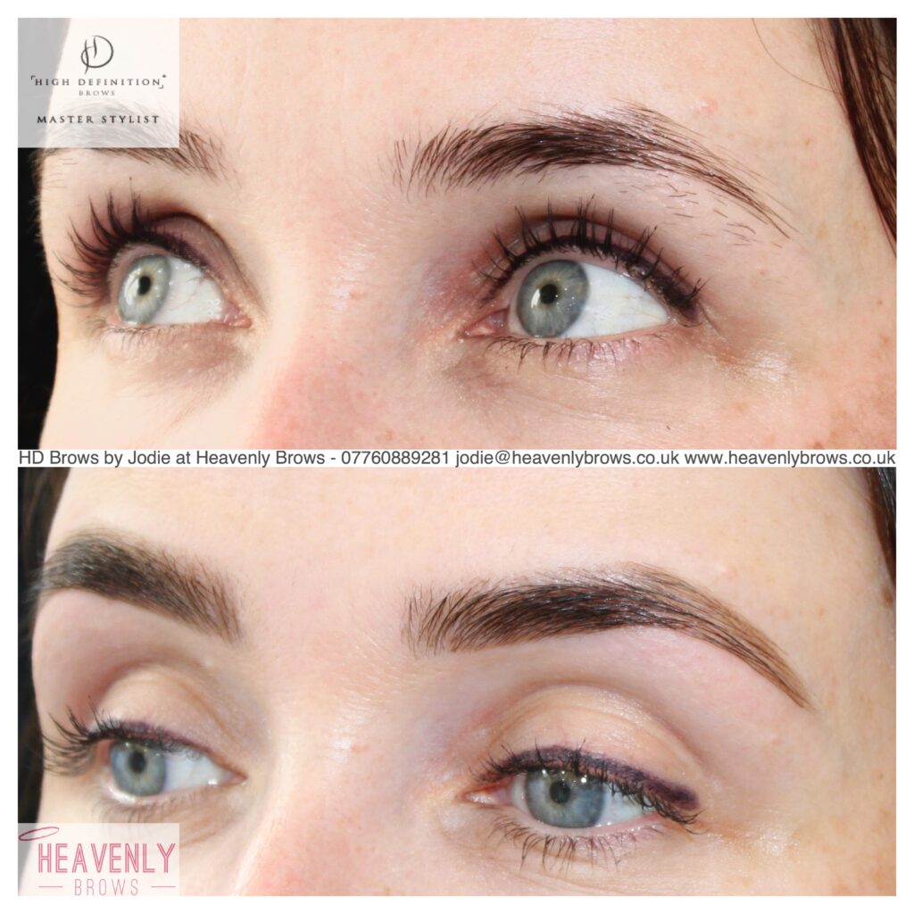 Example of High Definition Brows, by Heavenly Brows.