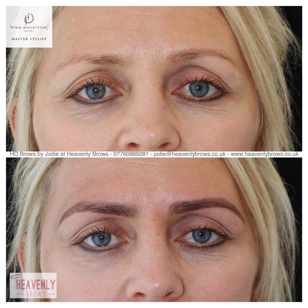 Example of High Definition Brows, by Heavenly Brows.